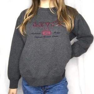 Vintage SAMPLE Levi’s Grey Sweatshirt